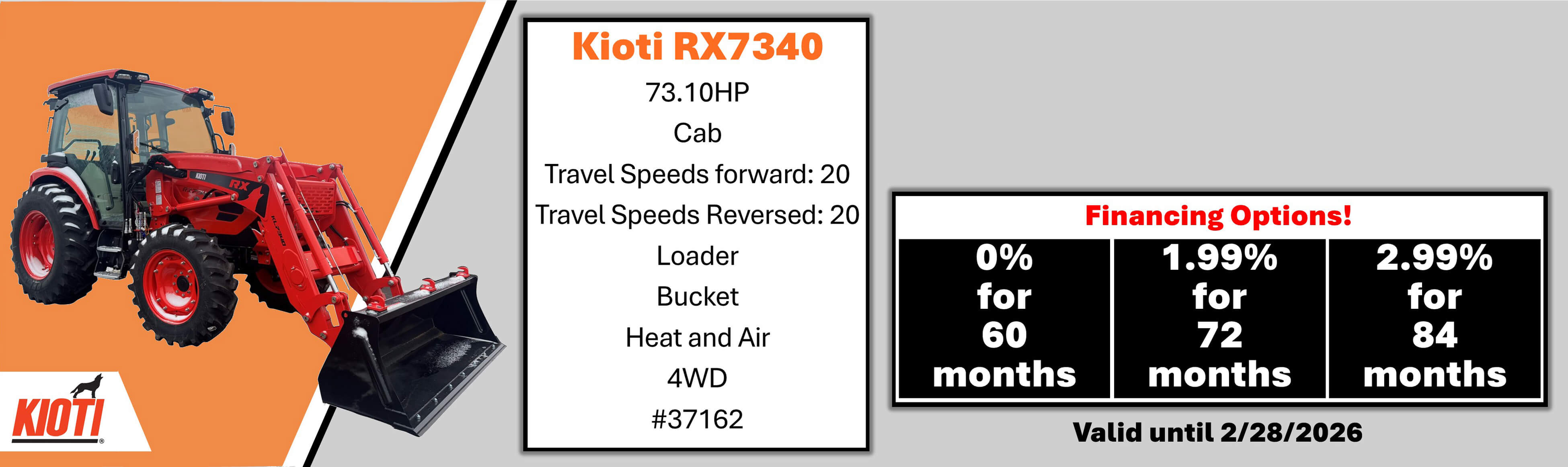Kioti RX7340