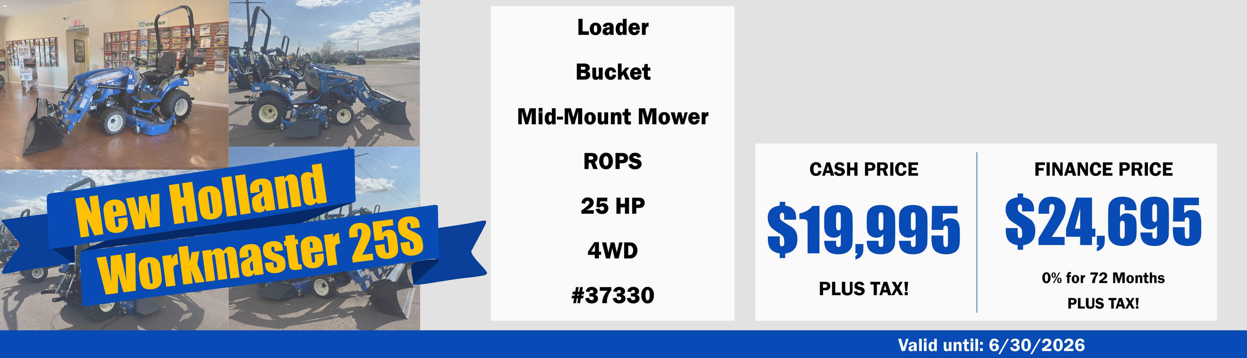 New Holland Workmaster 25S