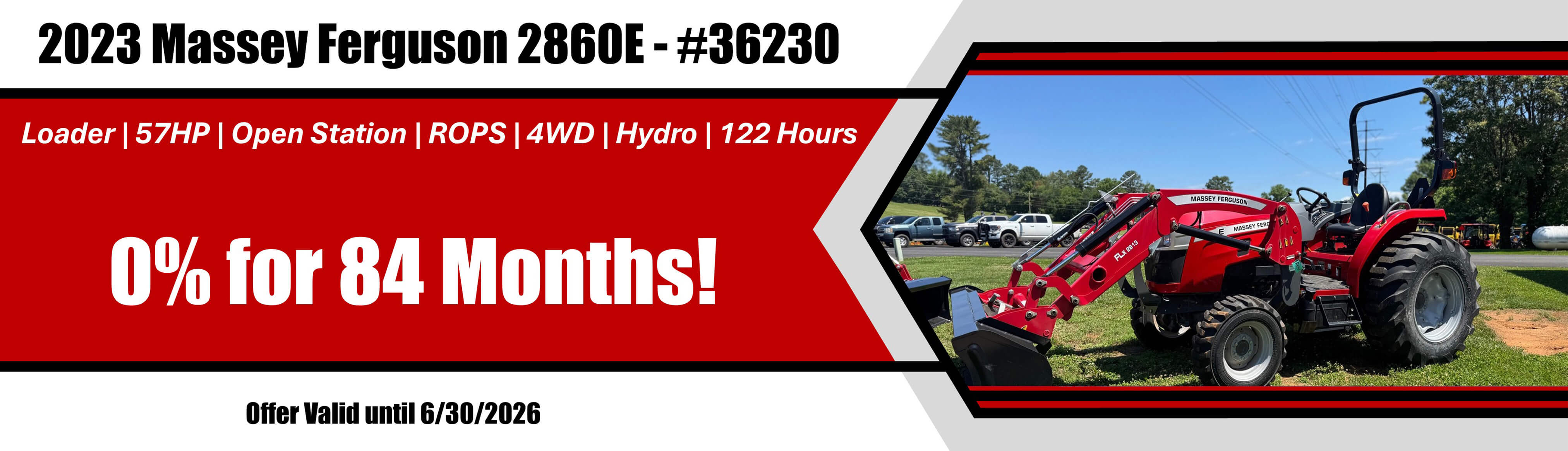 2023 Massey Ferguson 2860E