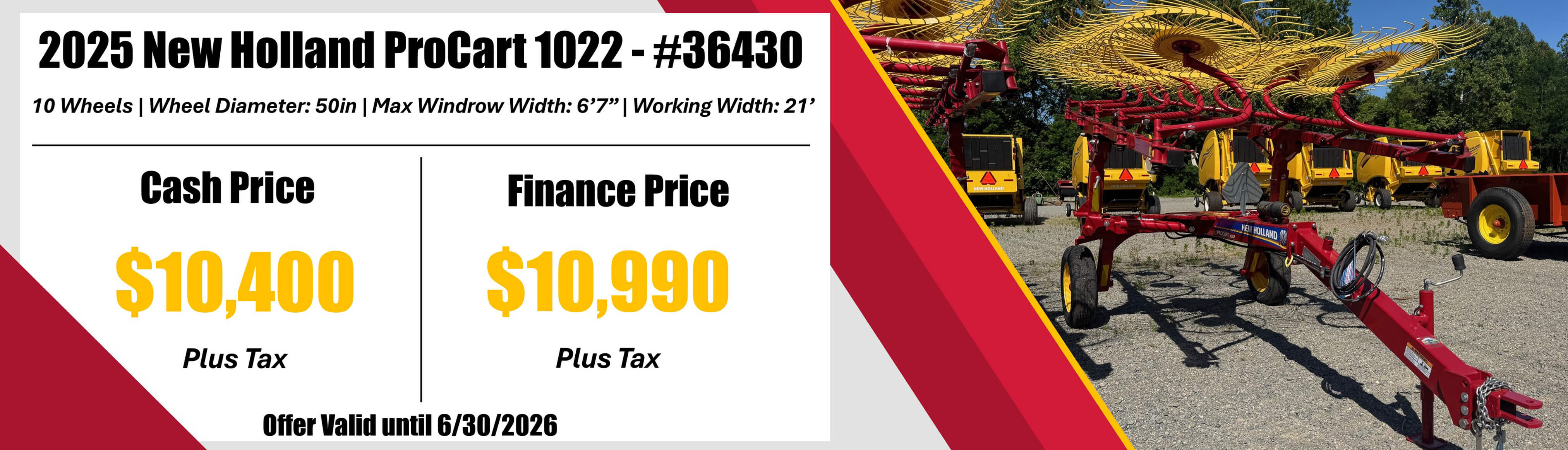 2025 New Holland ProCart 1022